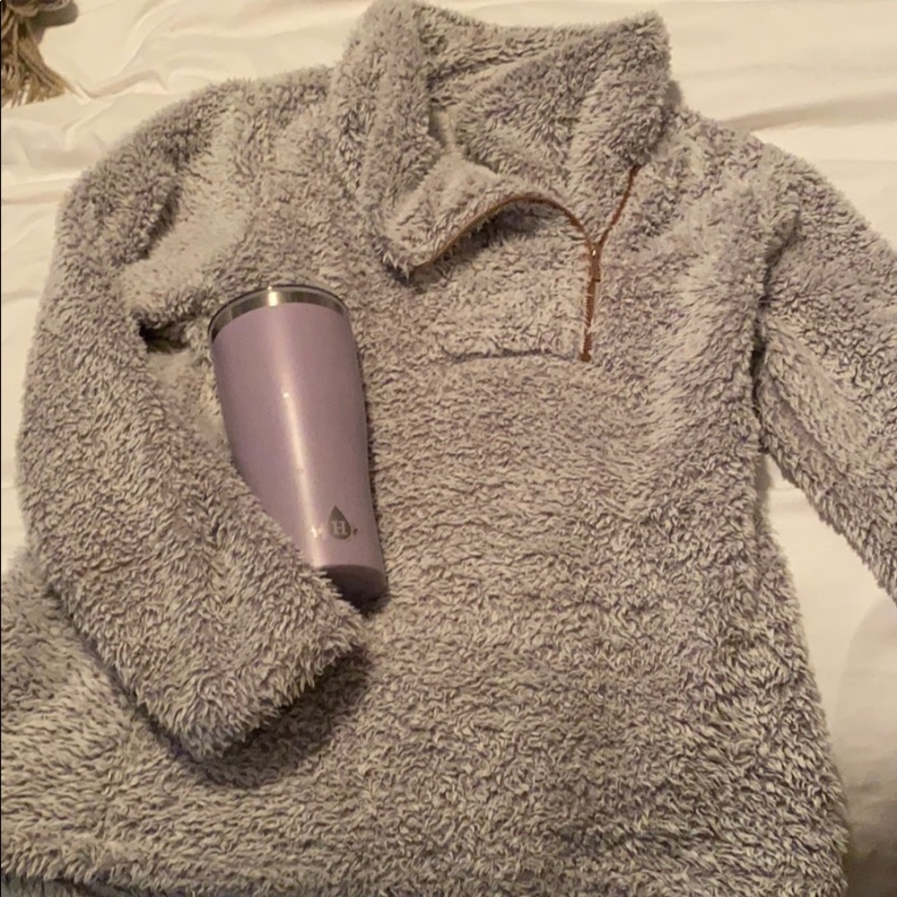 Teddy faux fur shirt